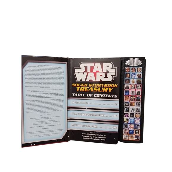 2015 Star Wars TOUCH SOUND Storybook Treasury Disney Fun Trek Vintage Toy Works - Picture 2 of 15